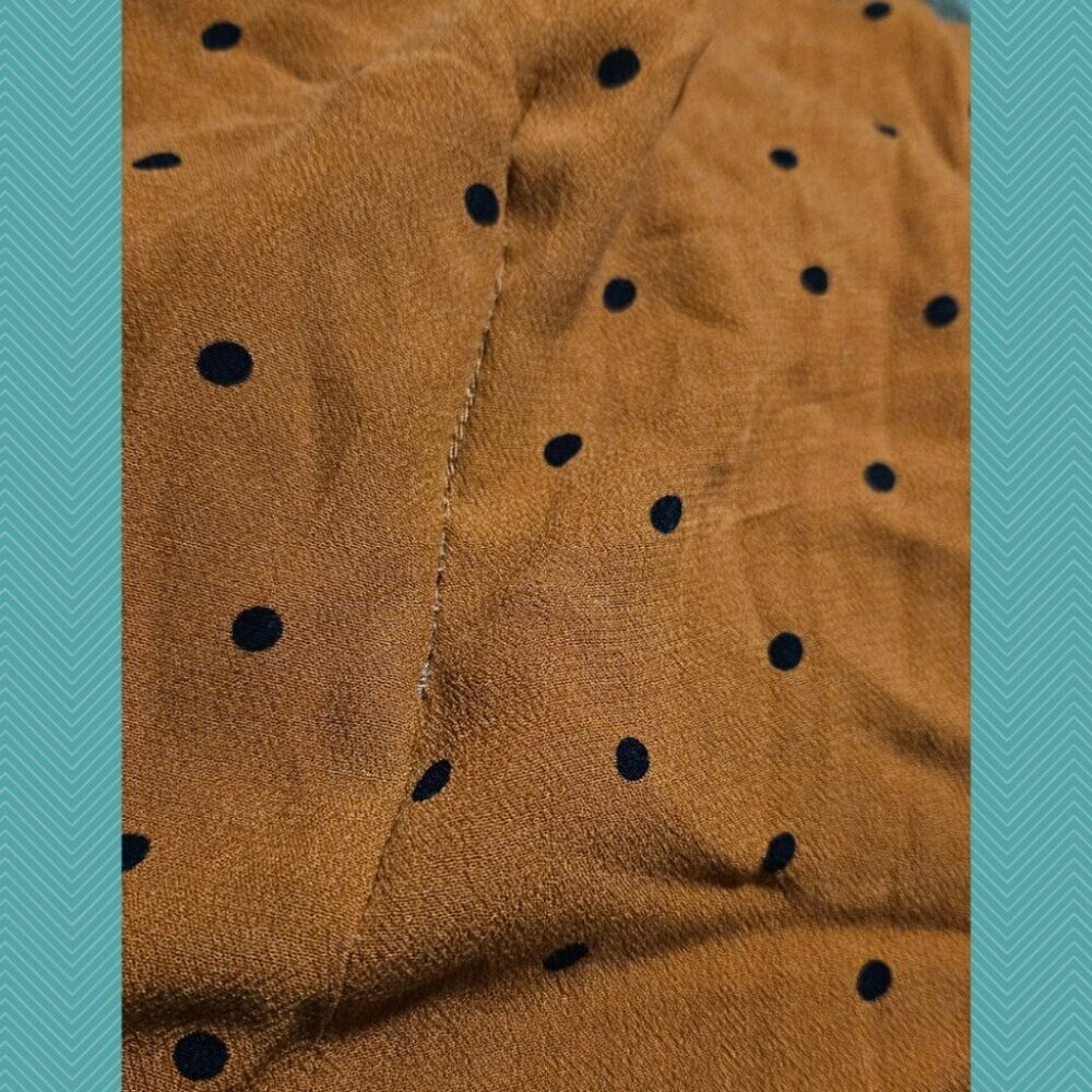 Orange Polka Dot Jumpsuit - Picture 4 of 5